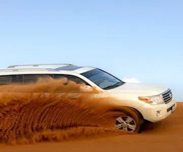 Dubai: Evening Desert Safari & BBQ Dinner + Centralized Pickup by Bus